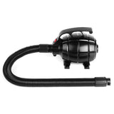 Elektrische Airtrack pomp 500W zwart met slang voor snel oppompen