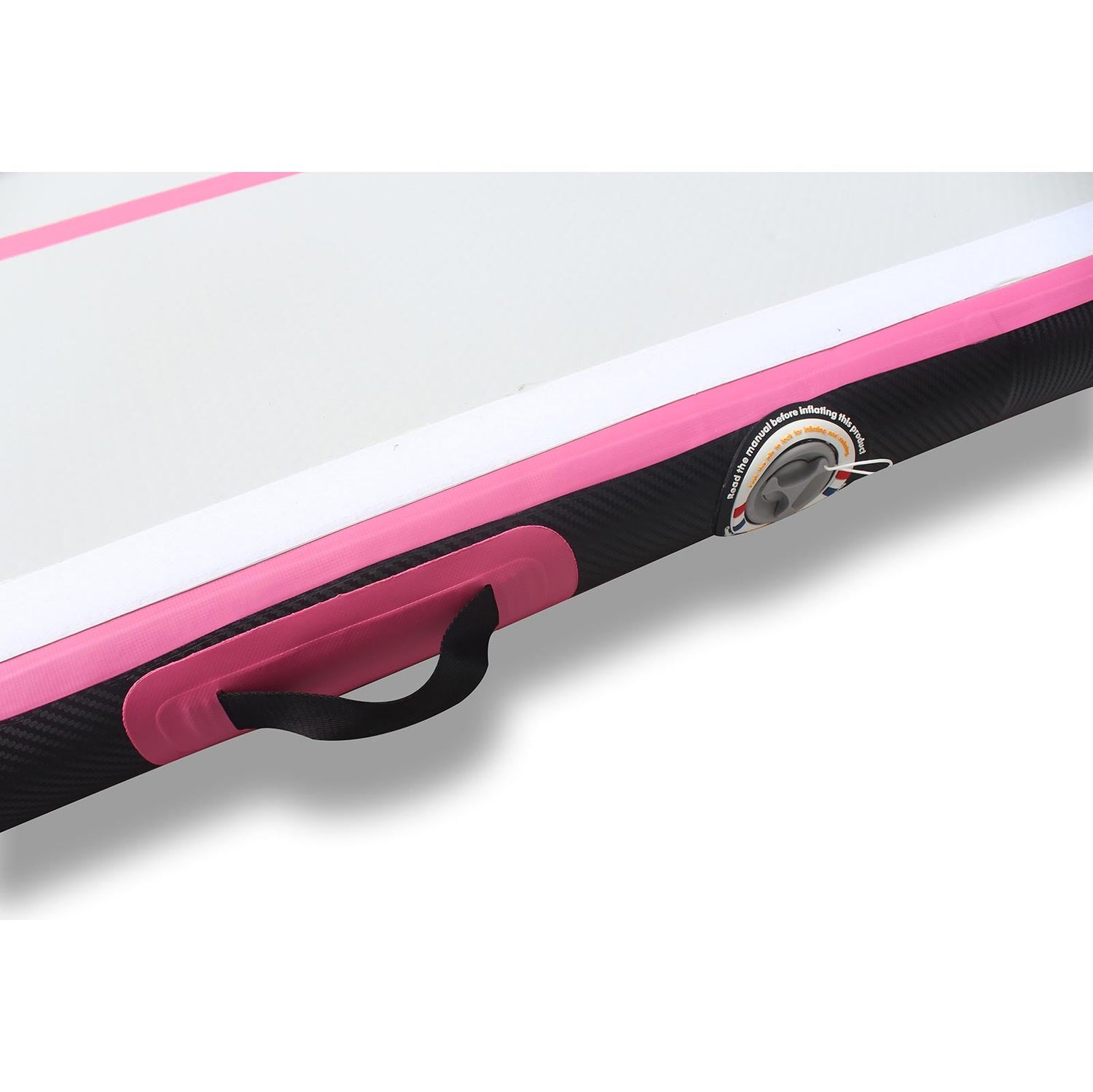 MMS AirTrack Basic roze uitvoering zijaanzicht, stabiel en duurzaam model